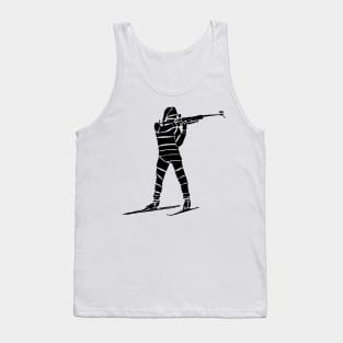 Biathlon - standing athlete Tank Top